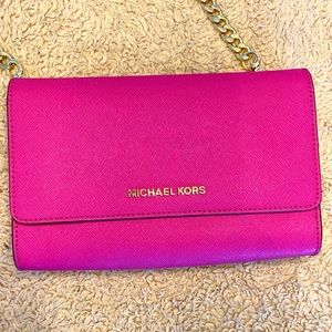 Michael Kors Saffiano Leather 3-in-1 Crossbody